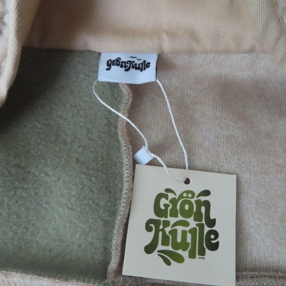 gronkulle Lu - Sage x Tan sherpa jacket sz 3 NWT $235 - Picture 4 of 6